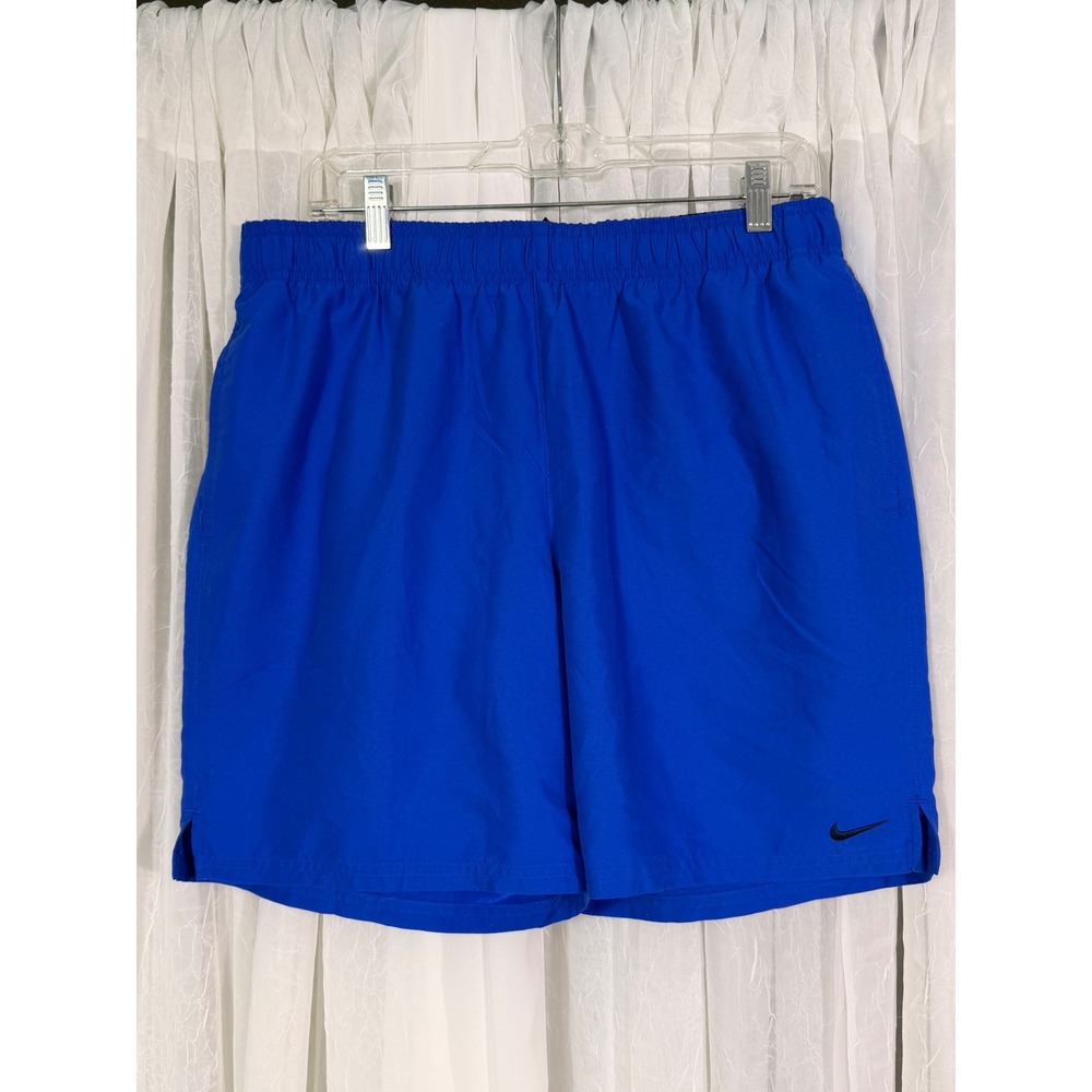 Nike Mens Royal Blue Swim Trunks Mesh Lined Board Shorts XL